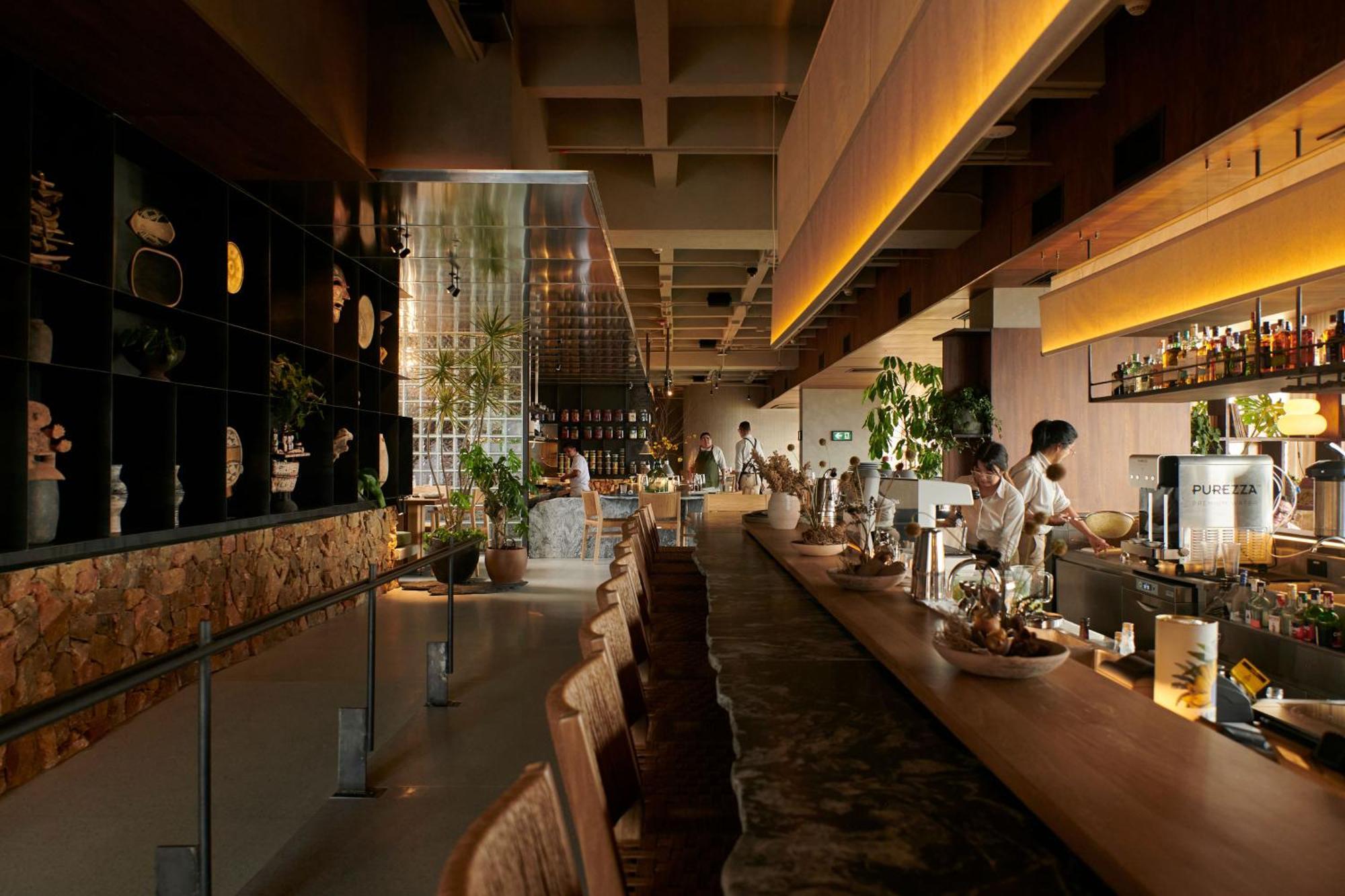 Novotel Medellin El Tesoro Exterior photo The interior of the restaurant